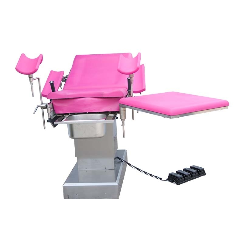 Электрический стул для осмотра гинеколога класса II с изготовленным на заказ логотипом