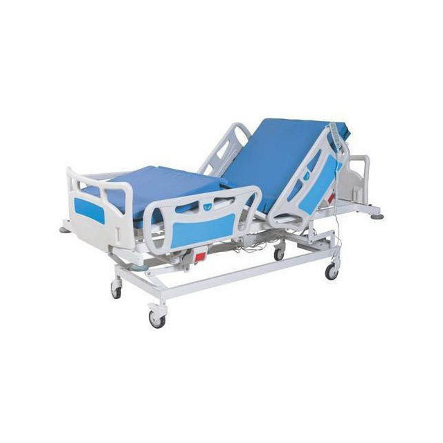 Больничная койка функции ICU портативной машинки 5 бортового рельса ABS дешевая медицинская электрическая