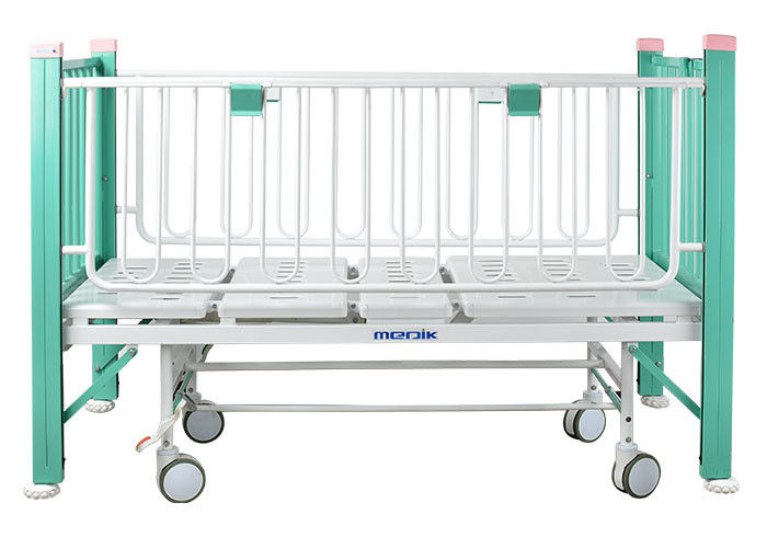 Кровать 2 функций ручная медицинская педиатрическая с покрытыми эмалью стальными бортовыми рельсами