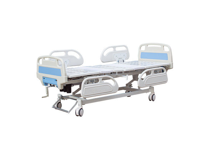 Регулируемая электрическая больничная койка с опционными поручнями ABS цвета