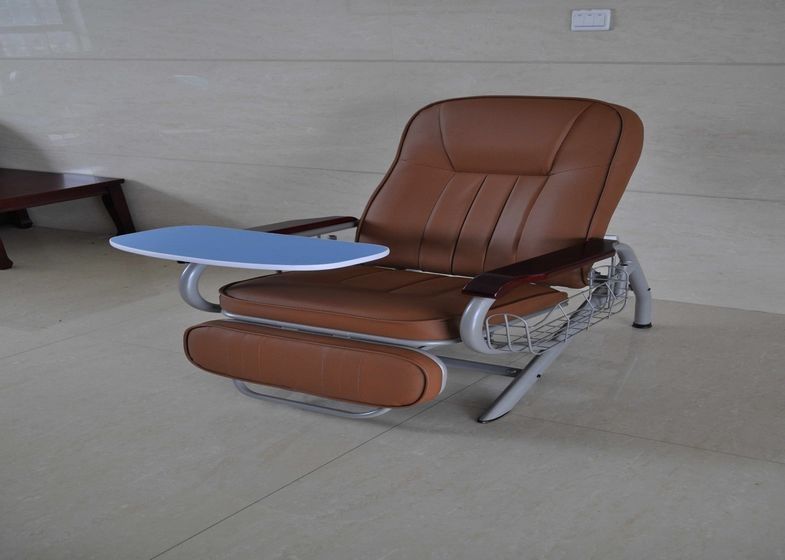 Ручная мебель больницы предводительствует стул переливания с вращая таблицей