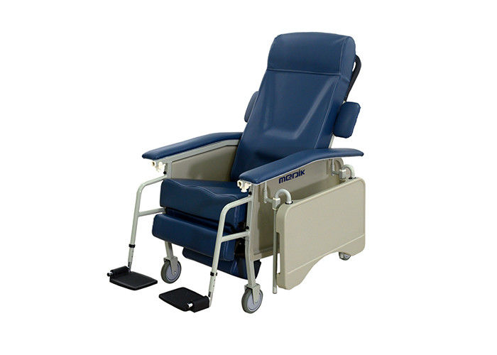 Механическая кровать донора, ручной стул донора с складывая разделом ноги