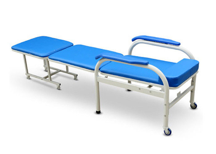 Медицинская складывая сопровождающая кровать Кум стул для комнаты стационарного больного