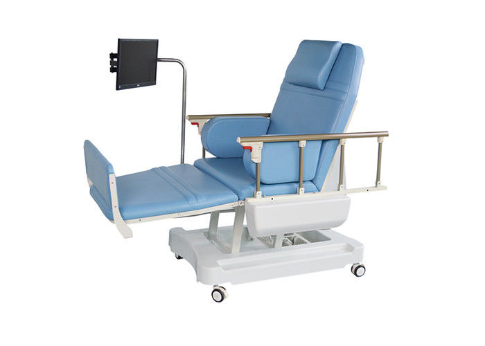 Автоматические стулы диализа, электрический стул чертежа крови с положением плоской кровати
