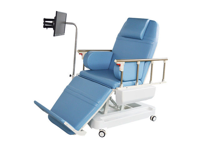 Автоматические стулы диализа, электрический стул чертежа крови с положением плоской кровати